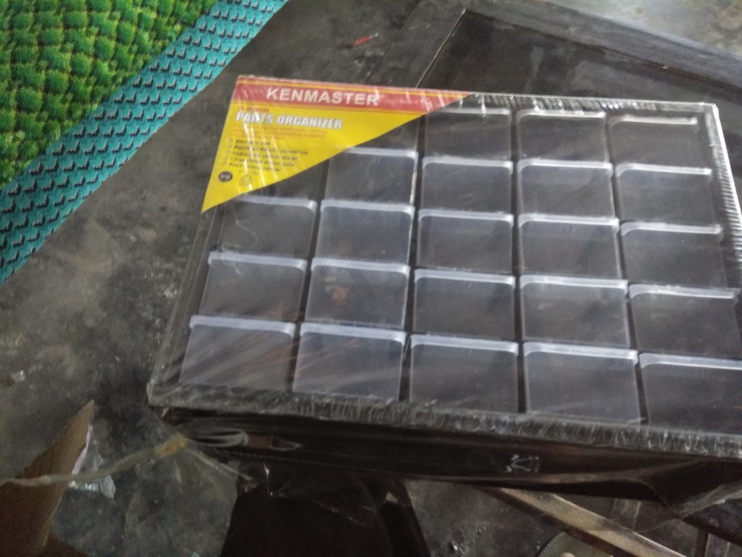 Terpopuler Kenmaster Rak - Kotak - Drawer Komponen 25 Slot Laci Partisi