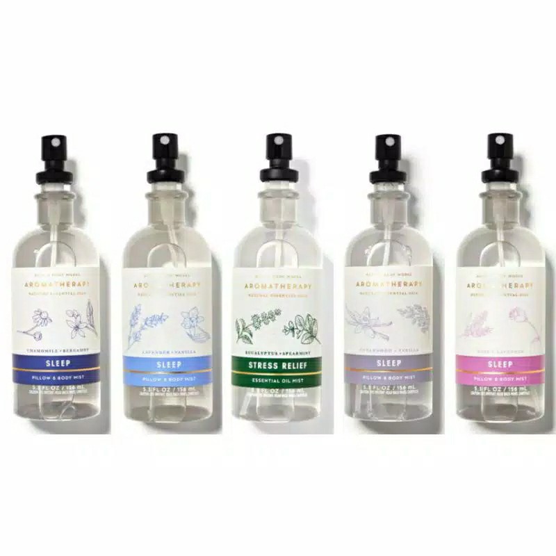 Bbw Bath And Body Works Aromatherapy Essential Oil Mist 156 Ml