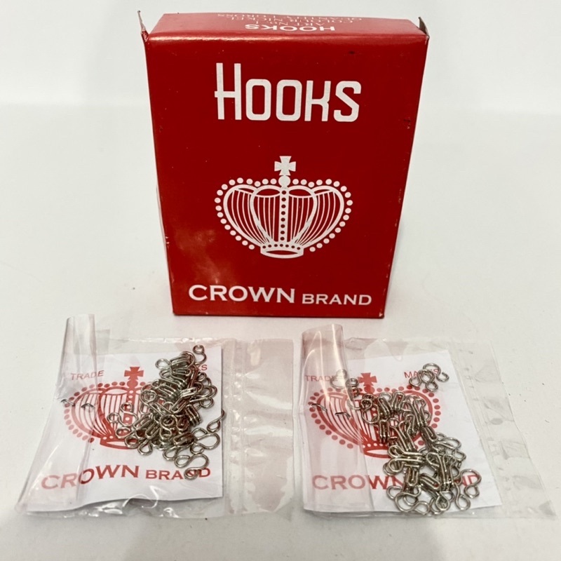 Hooks Crown Brand 1 Renteng / Pengait 1 Renteng