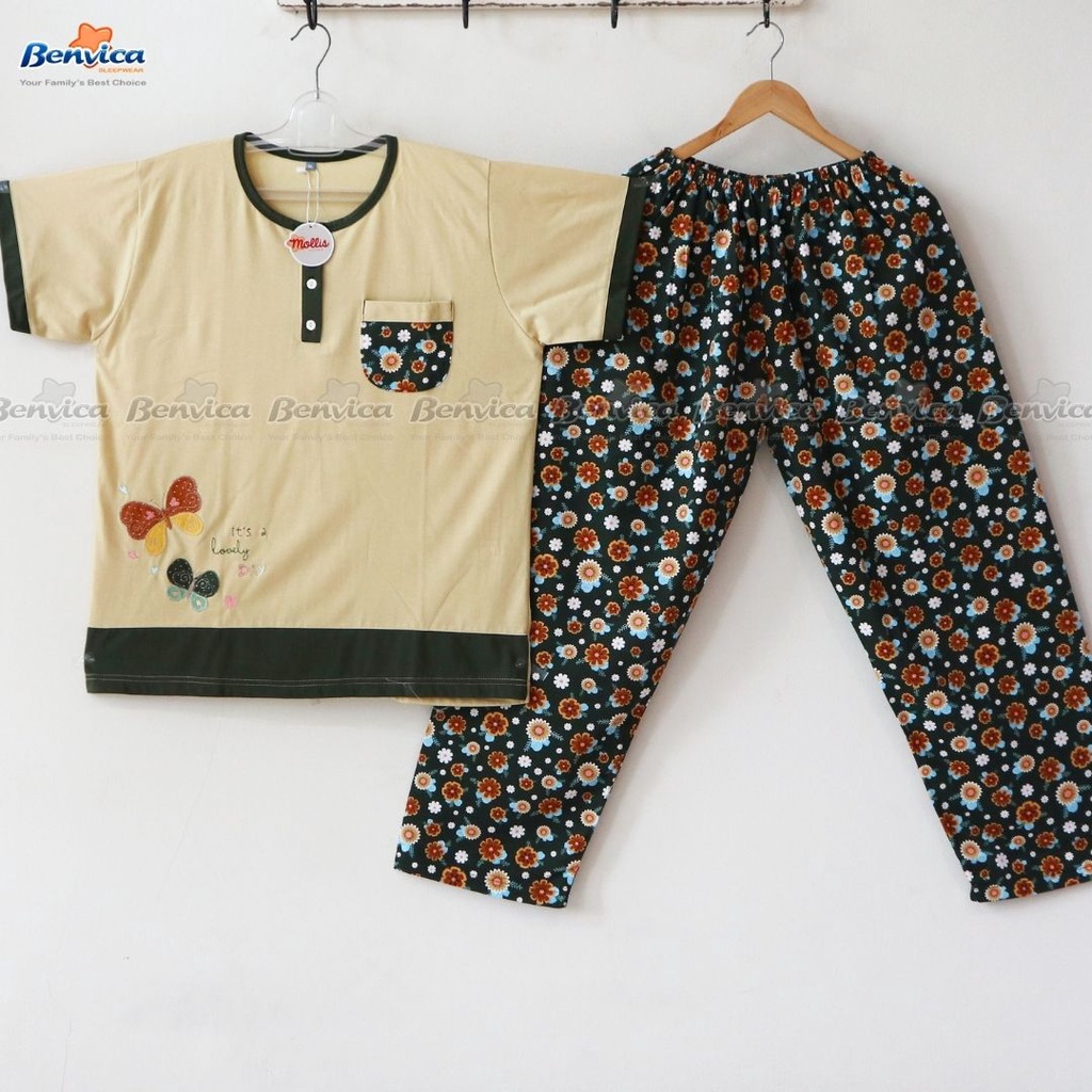 BAJU TIDUR CELANA PANJANG KAOS XL MOLLIS AL