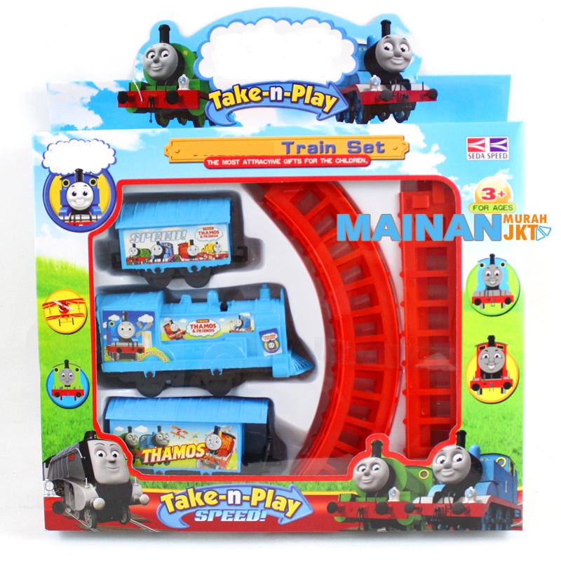 Jual Figureans Mainan Anak Murah Kereta Keretaan 3 Gerbong 999c Train