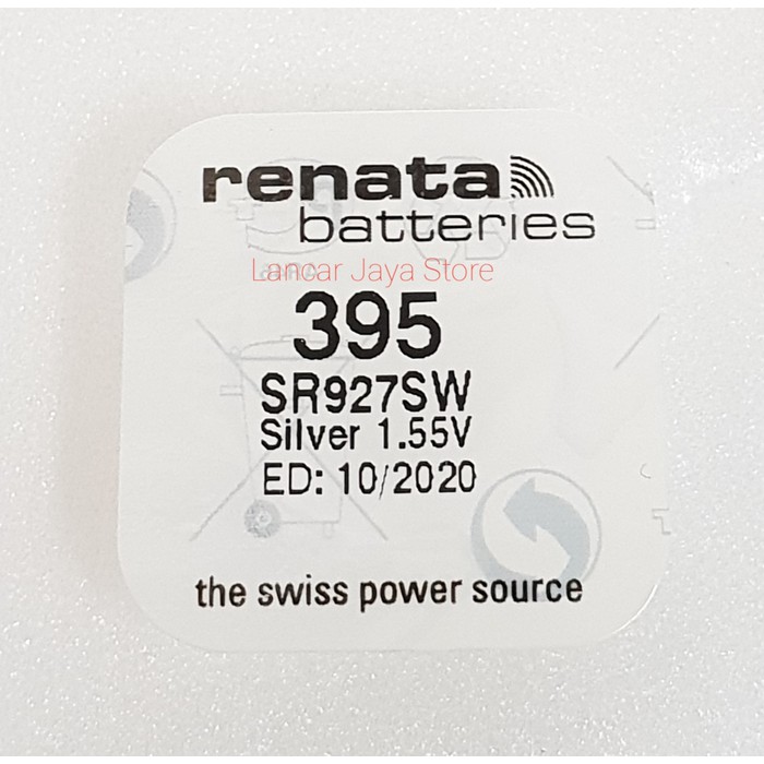 BATERY / BATTERIES Renata 395 SR927SW (Asli)