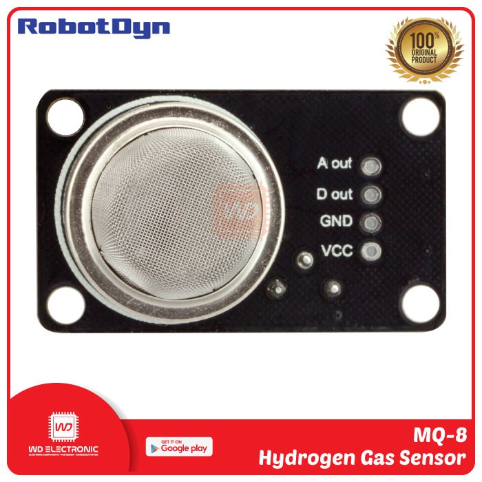 MQ-8 MQ8 HYDROGEN GAS SENSOR ROBOTDYN MQ-8 HYDROGEN GAS SENSOR GOOD QUALITY