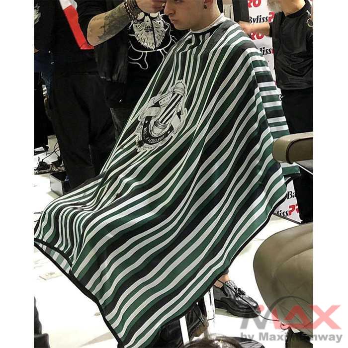 Jubah Apron Antistatic untuk Salon dan barbershop Profesional Rambut Tidak Menempel Kip Pangkas Rambut Salon Barbershop Cape - B04 Antistatic Hairdresser Apron Hair Cut Cape Hairdress Hair Salon Barber Hair Cutting Dye Hair Apron Salon Styling Cloth