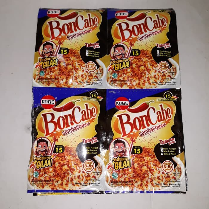 

Order Langsung Boncabe Level 15 Sac 24 Sac x 7 Gr terbaik