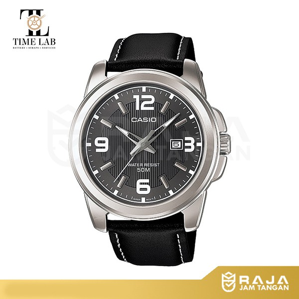 CASIO ORIGINAL MTP-1314L-8A / MTP 1314L 8A JAM TANGAN PRIA ANALOG KULIT