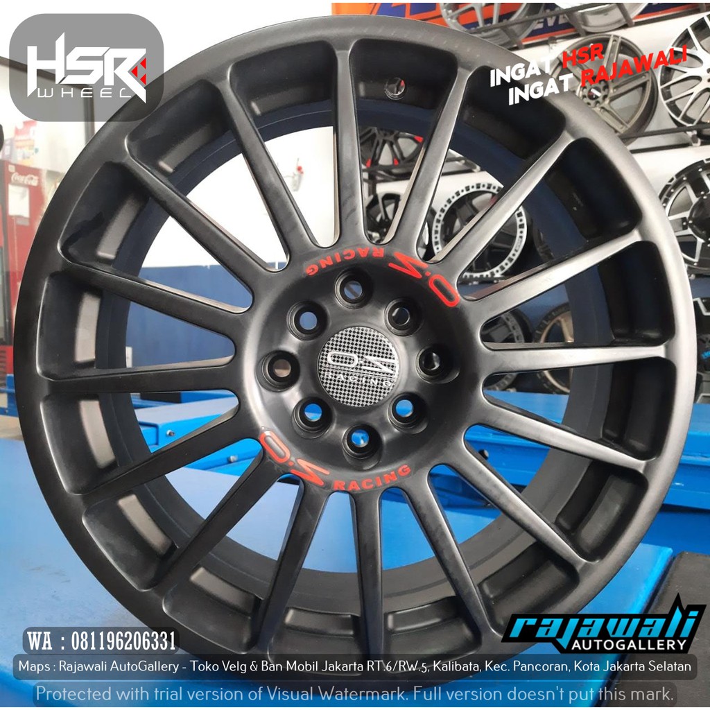 VELG MOBIL MURAH OZ RACING RING 17 JAZZ AGYA AYLA CALYA SIGRA AVANZA XENIA BRIO NISSAN MARCH