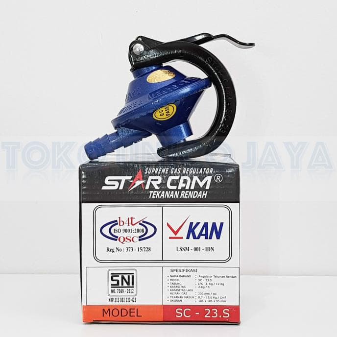 Regulator Gas LPG Starcam Destec SC-23S Garansi Resmi