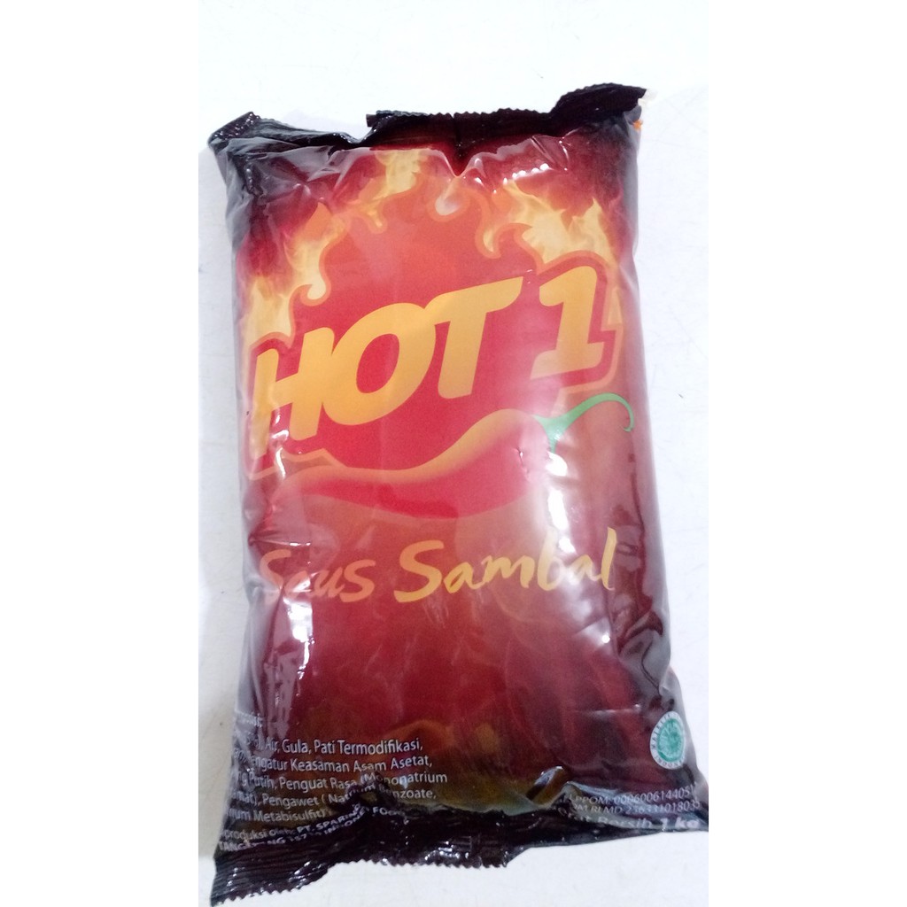 

Hot 1 Saos Sambal 1kg