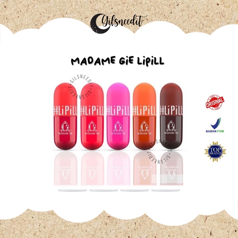 Madame Gie LiPill•Liptint Madame Gie