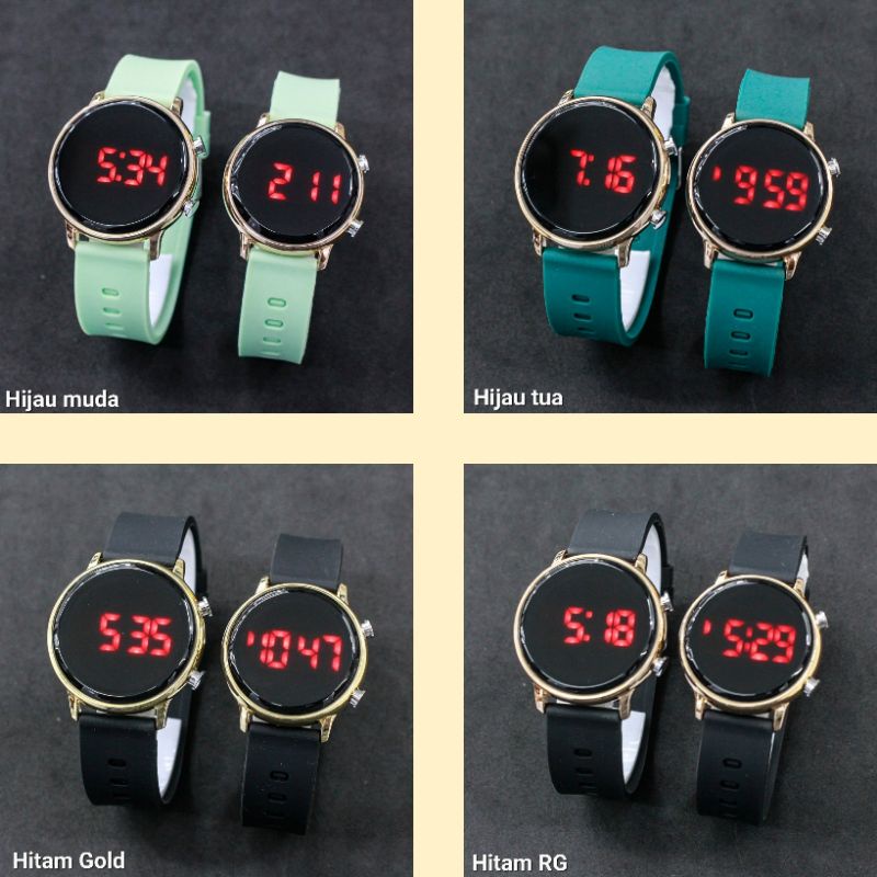 Jam led bulat couple series