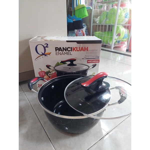 Panci Kuah enamel  Q2 24cm