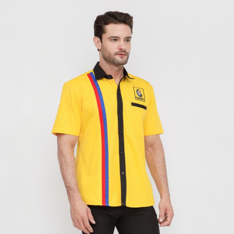 GPdI - Kemeja Kuning Bordir - Cotton - Jos Miracle Bandung - Miracle - JMB