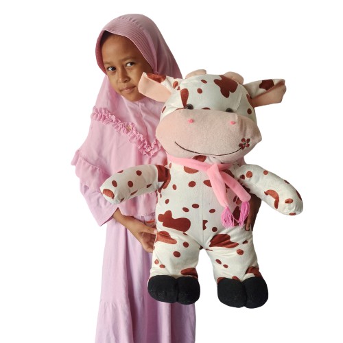 Boneka sapi berdiri XL murah