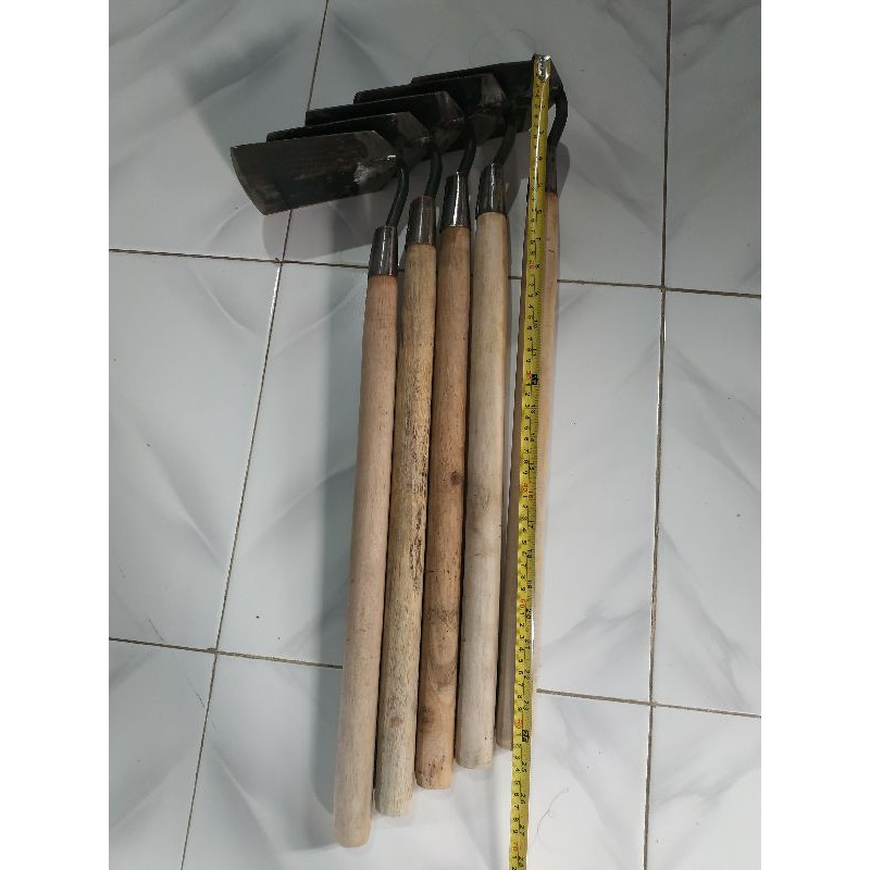 pacul mini / cangkul mini full besi/ gagang kayu