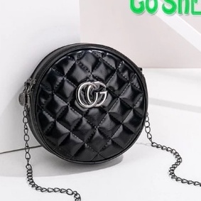 tas wanita tas selempang tas import Tas Selempang Bulat Korea dompet shouder bag bahan adem Nilon Ba