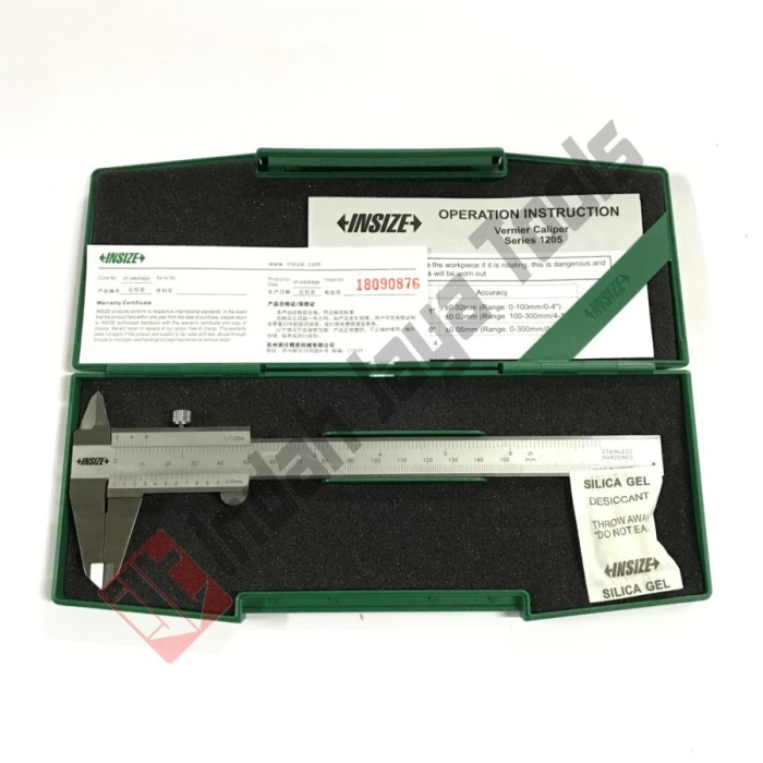 

Insize 1205-150 Sigmat Analog 6 Inch 150 Mm Jangka Sorong Caliper