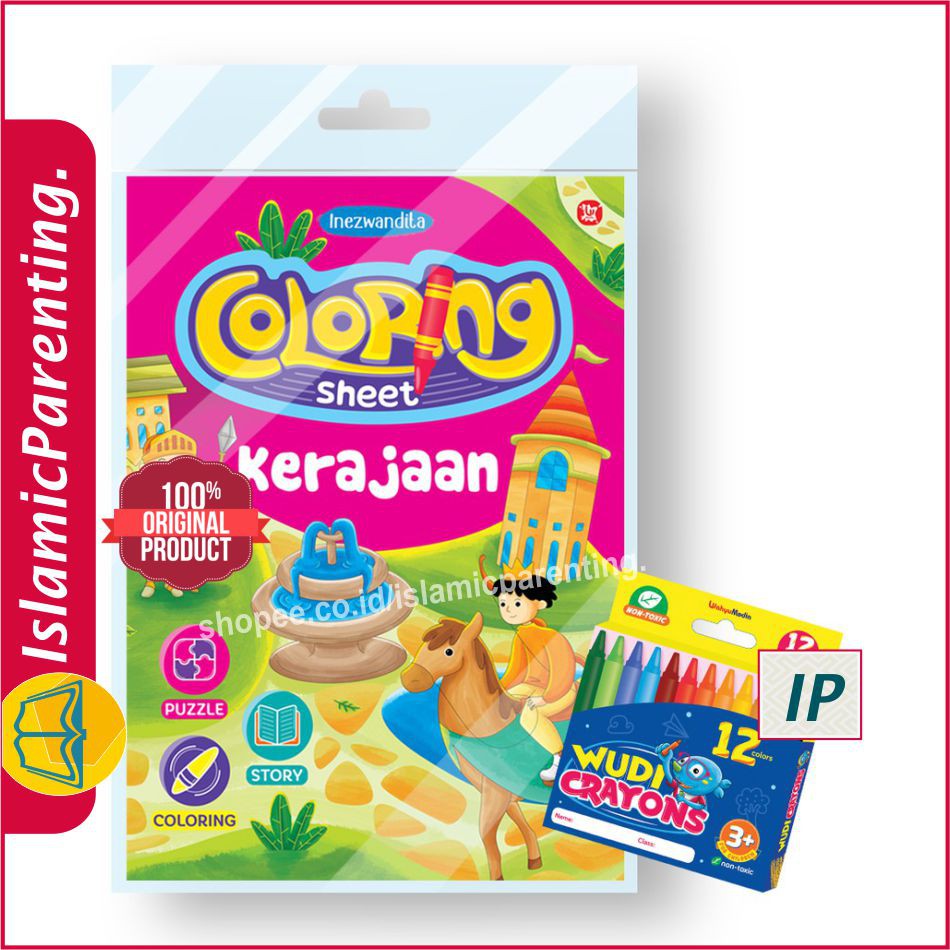 

COLORING SHEET KERAJAAN FREE CRAYON ORIGINAL INEZWANDITA
