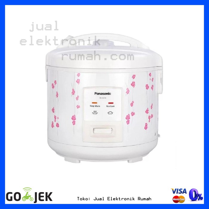 Magic Com Rice Cooker Panasonic SRCEZ18FGSR / SR-CEZ18FGSR Bunga