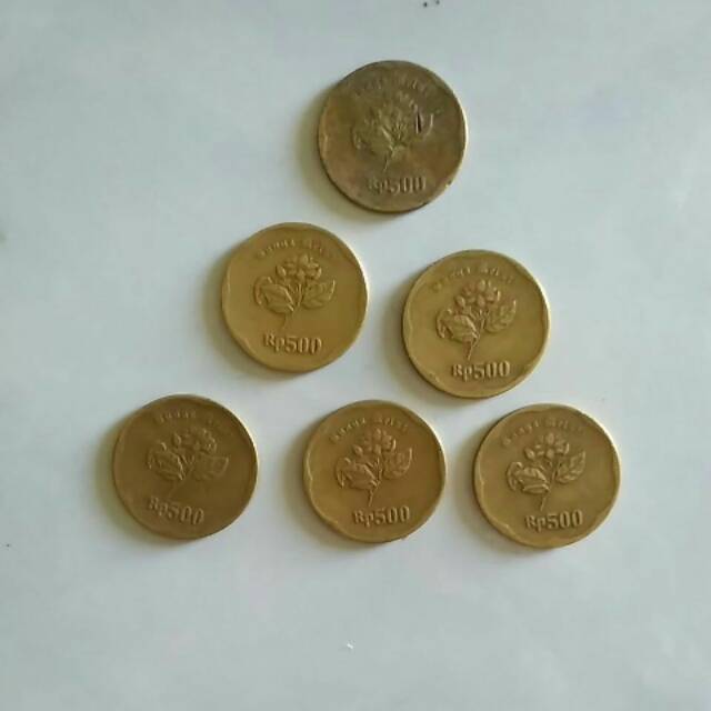 Uang logam 500 tahun 1991 1992