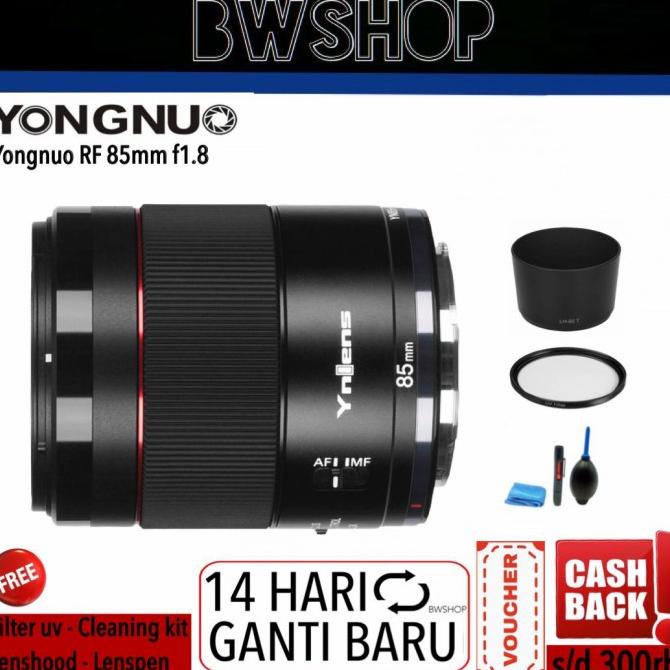 Yongnuo YN85mm f/1.8R DF DSM Lens for Canon EOS R - Yongnuo 85mm