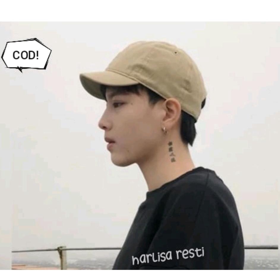 Topi pria distro lidah pendek ori / Topi distro pria / topi pria keren pet pendek / topi distro pria