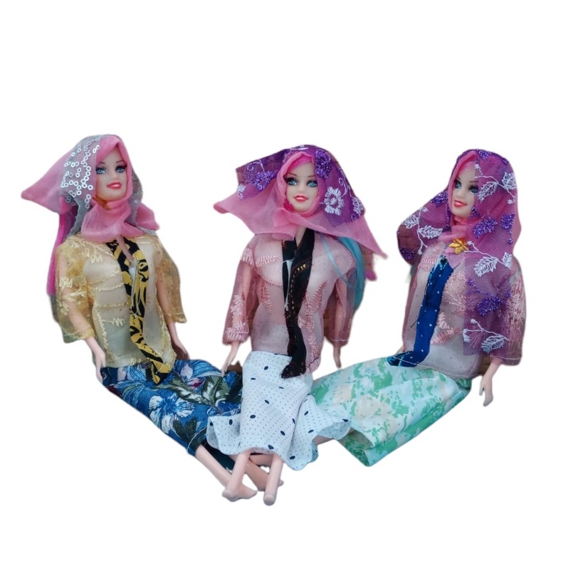 Mainan Anak Perempuan Boneka Perempuan Jilbab Premium Kualitas Bagus Mainan Anak Perempuan Boneka Berhijab - Mainan Boneka Anak - Boneka Cantik Lucu Mainan Anak Boneka Hijab Murah SNI