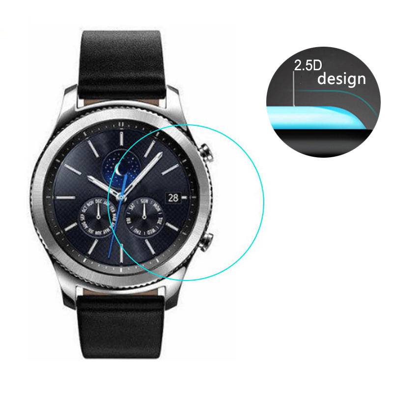 1-2 Pcs Pelindung Layar Tempered Glass 9H Untuk Samsung Galaxy Watch 4 Classic 42mm 46mm HD Tipis 4 40mm 44mm