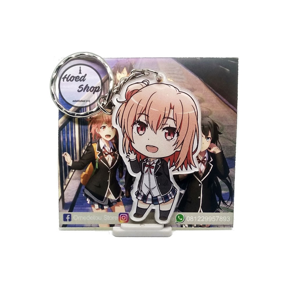 Gantungan Kunci Anime Oregairu Yuigahama Yui
