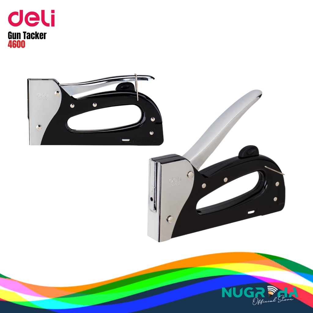 GUN TACKER / STAPLER TEMBAK DELI 4600