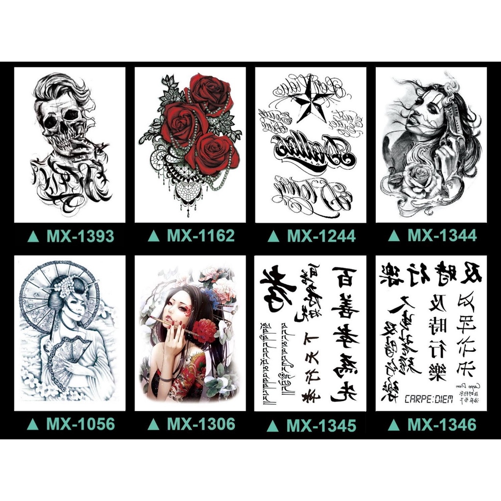 Tatto Temporer/Tatto Temporary Premium Ukuran Medium