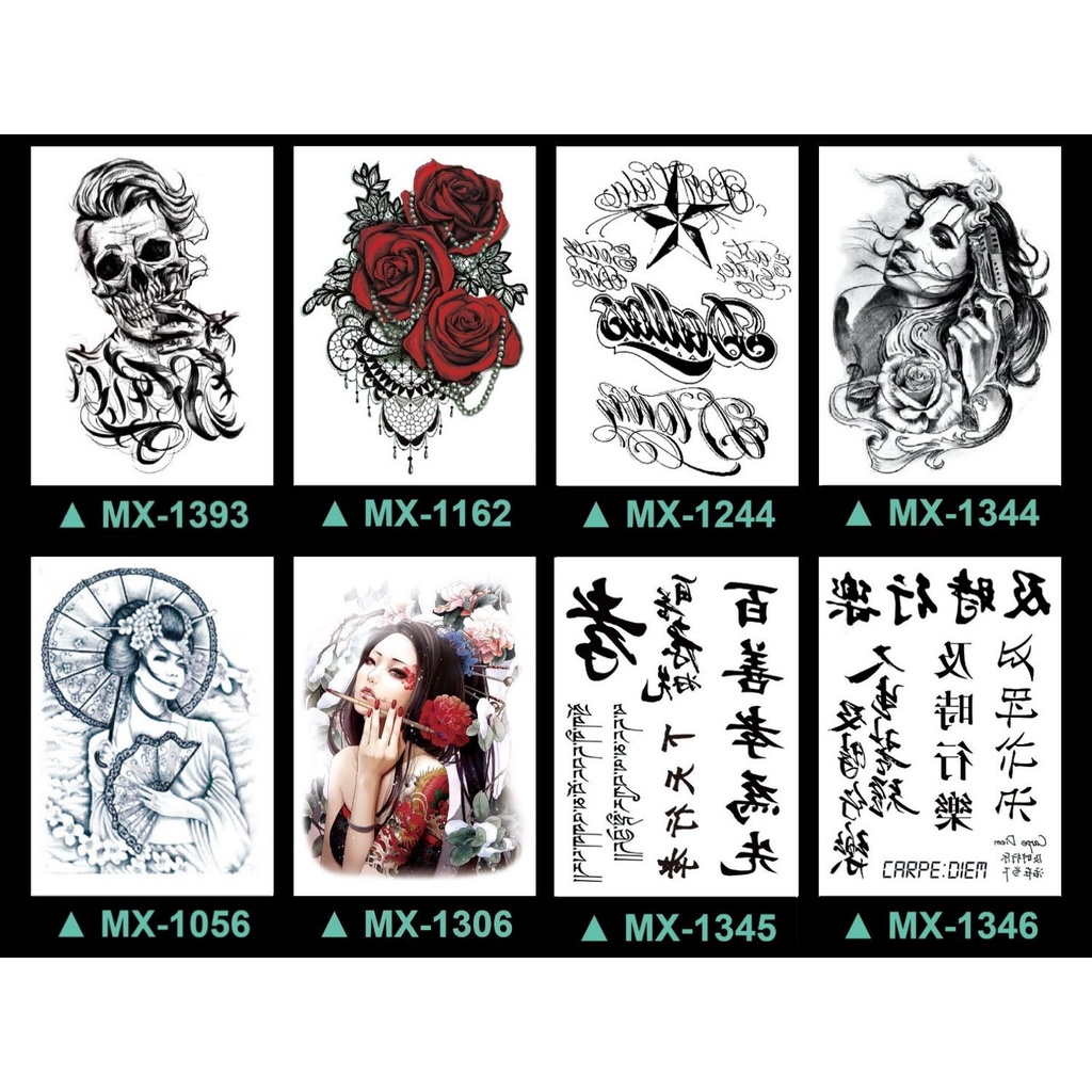 Tatto Temporer/Tatto Temporary Premium Ukuran Medium