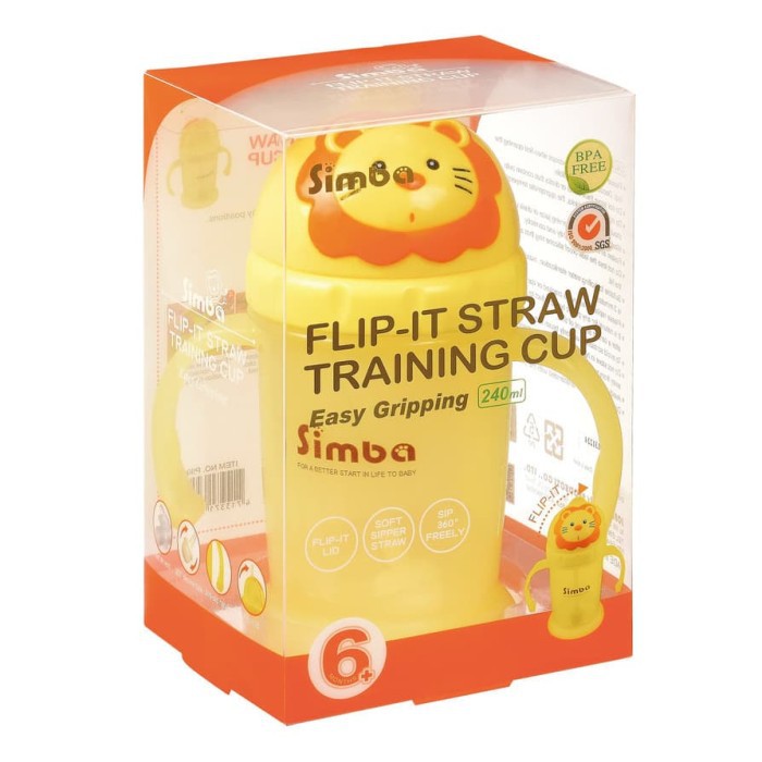 SIMBA FLIP-IT STRAW TRAINING CUP