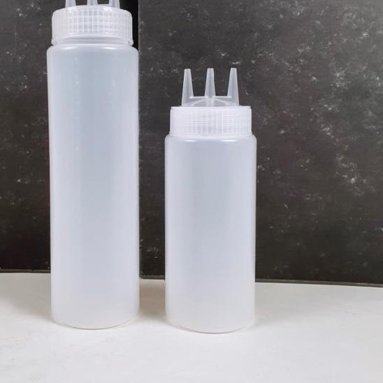 ☝ Botol Saos / Saus Mayo Coklat Caramel Susu 3 Tip Lubang 700 ml ✯