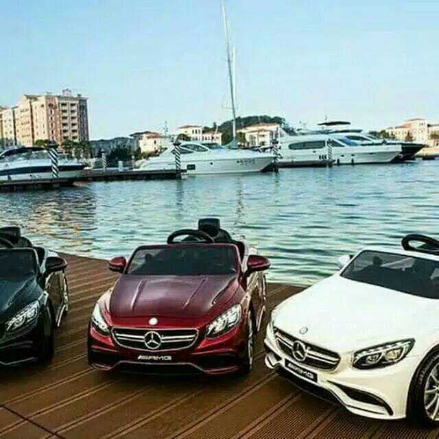 MOBIL AKI MAINAN ANAK MEWAH PLIKO 8200 MERCEDES BENZ S63 AMG