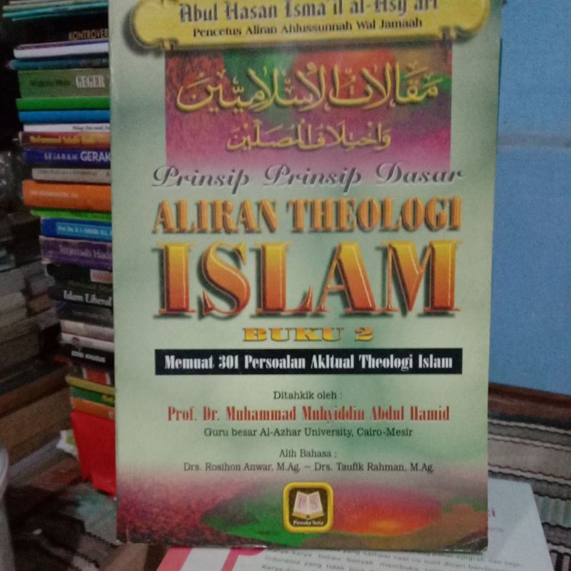 Prinsip Prinsip Dasar Aliran Theologi Islam Buku 2