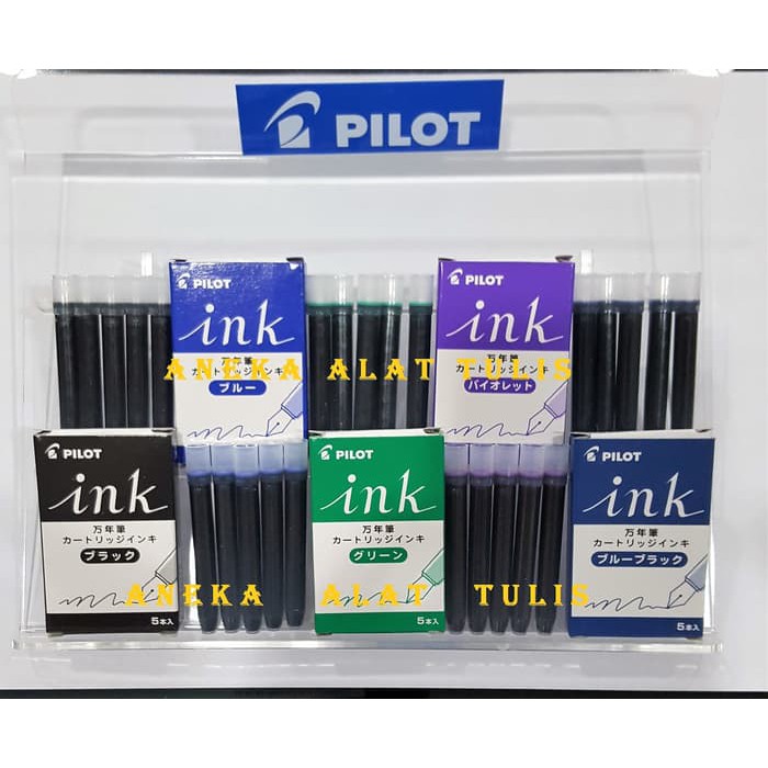 

@@SALE@@@ PILOT INK CARTRIDGE / TINTA KATRID IRF-5S