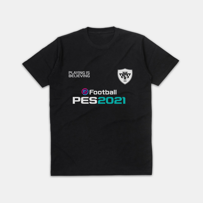 Kaos Baju Combed 30 Distro PLAYiNG PES2021 PES 2021 polos custom game