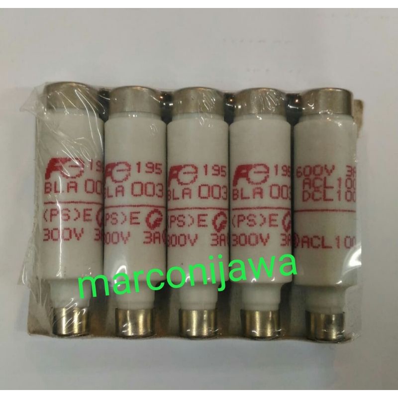 fuse BLA00 3 3A 300V fuji