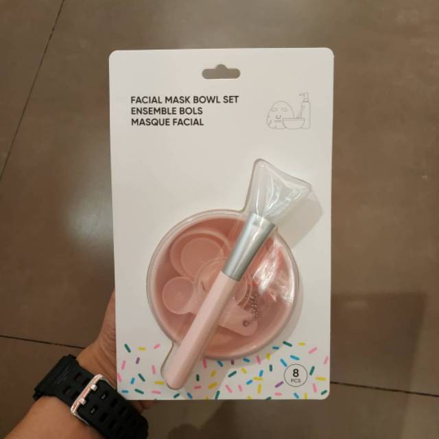 Miniso Mangkok Masker 1 set / Miniso Facial Mask Bowl Set