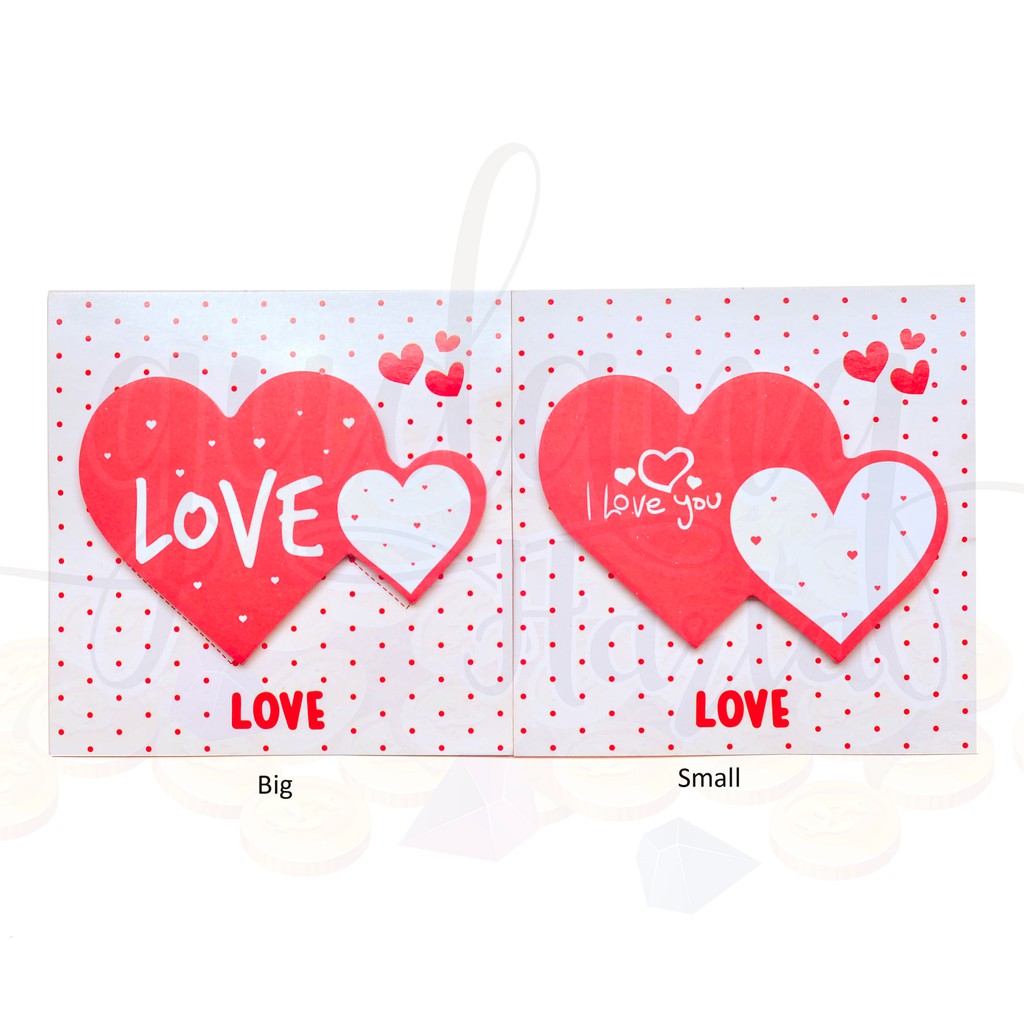 Sticky Notes I Love You Heart Lucu Memo Unik Gh 301181 Shopee