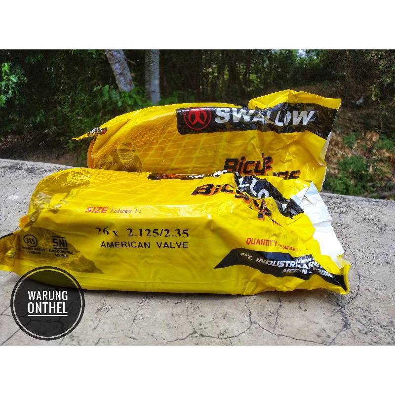 Ban dalam sepeda ring 26 x 2.125/2.35 swallow - Ban swallow ring 26x2.125/2.35 - Ban dalam ring 26x2