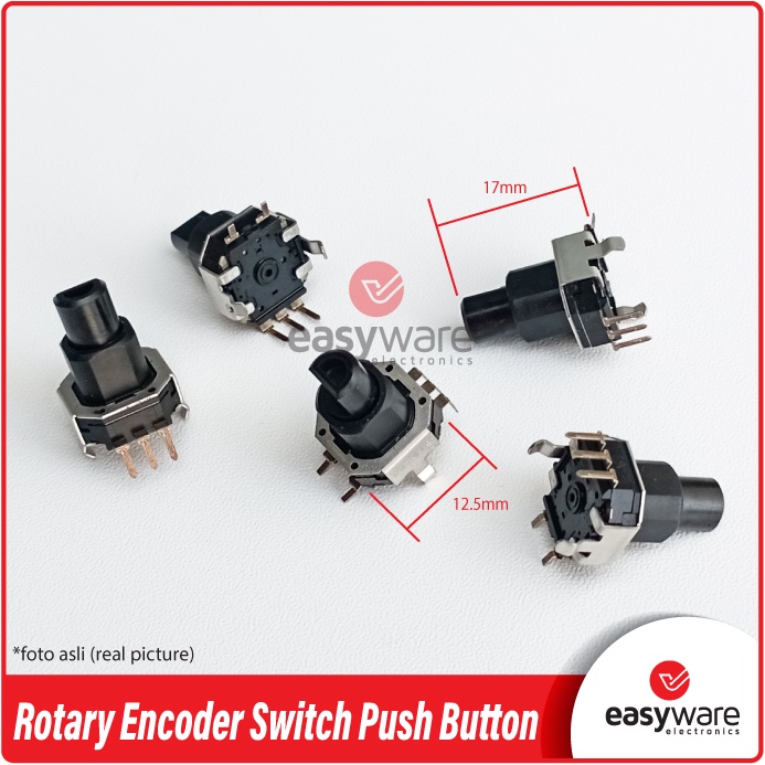 Rotary Encoder  Switch and Push Button