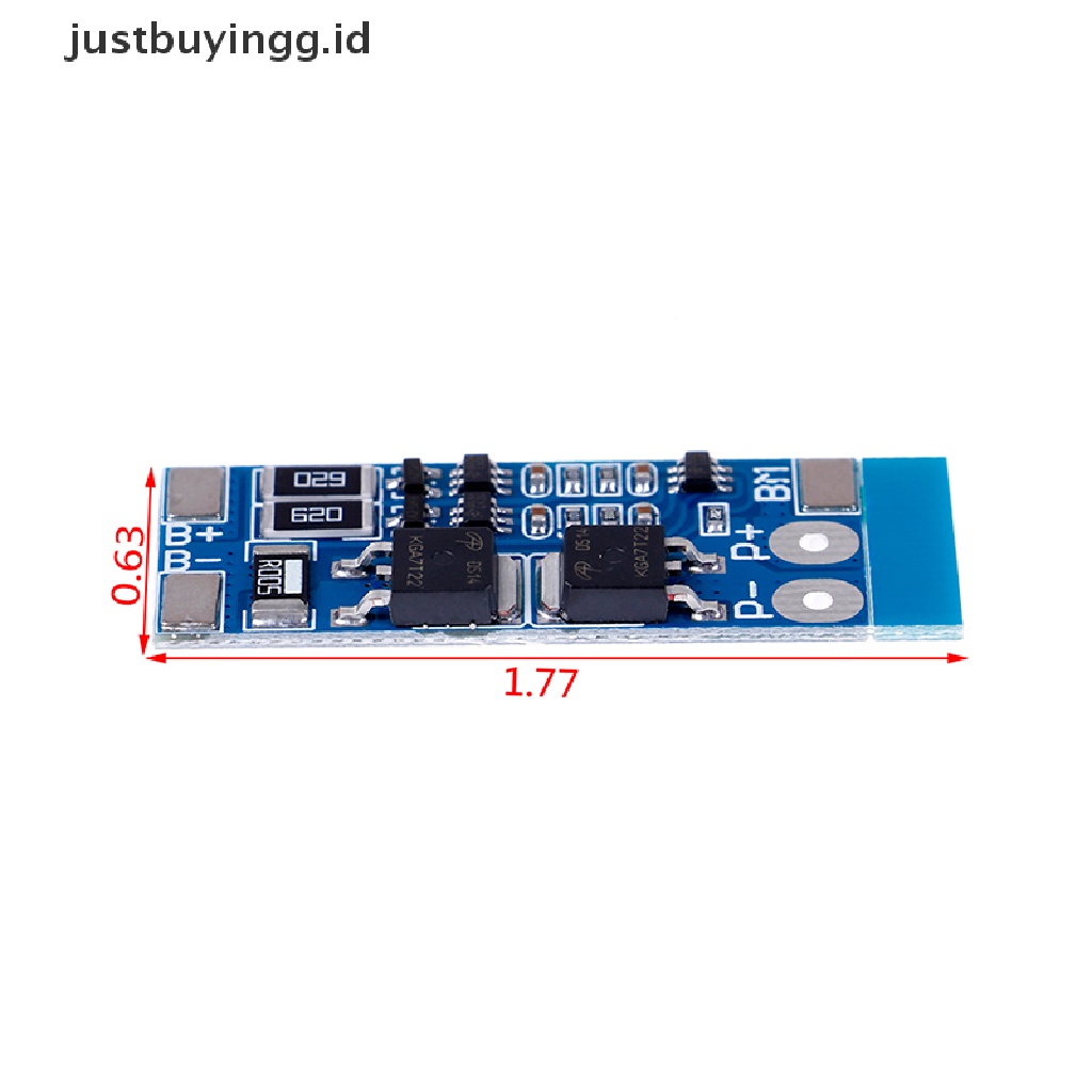 2s 8a 7.4v Balance 18650 Li-Ion Lithium Battery Bms Charger Board Id