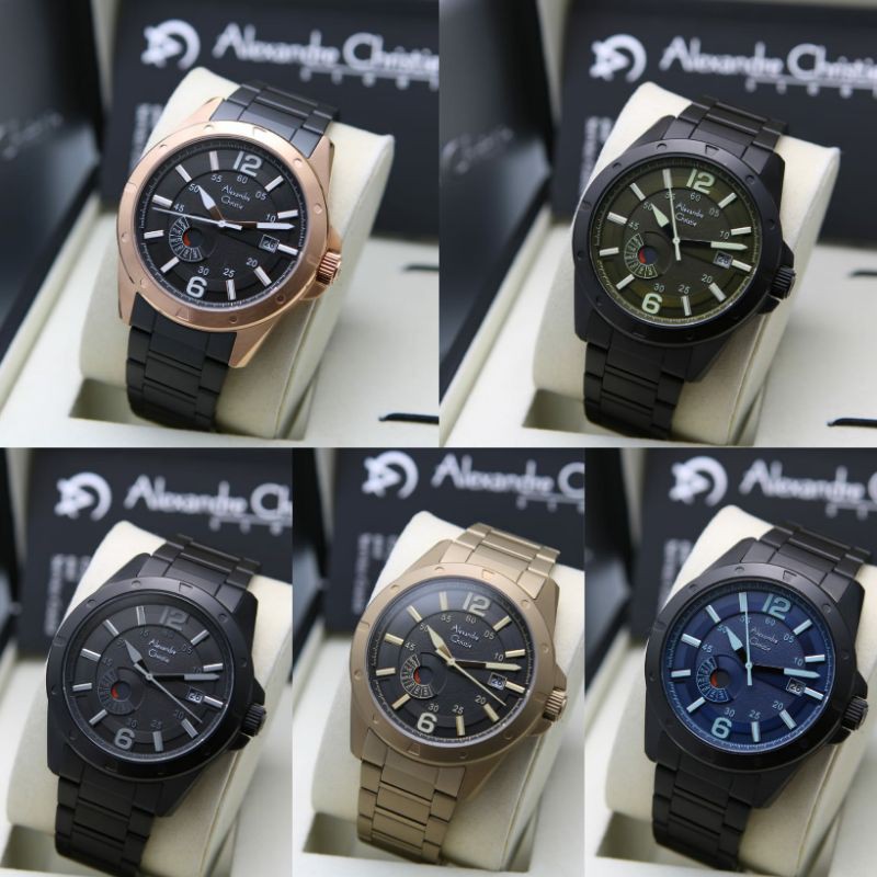 [BEST SELLER✔]JAM TANGAN PRIA ALEXANDRE CHRISTIE AC6536 / AC 6536 ORIGINAL GARANSI RESMI 1TAHUN