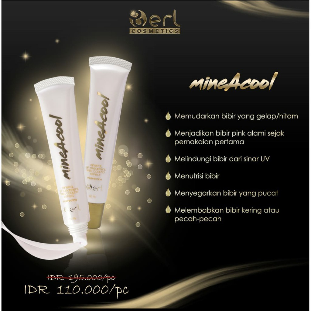 (BISA COD) B ERL LIP TREATMENT MINEACOOL