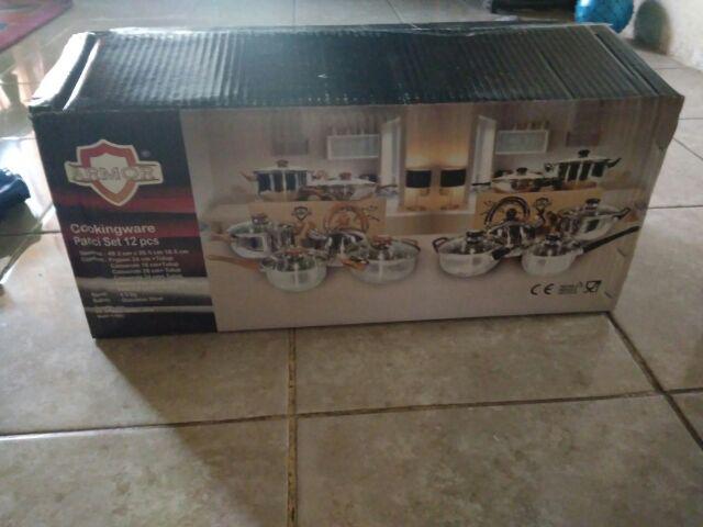 Panci Set Armor - Coklat