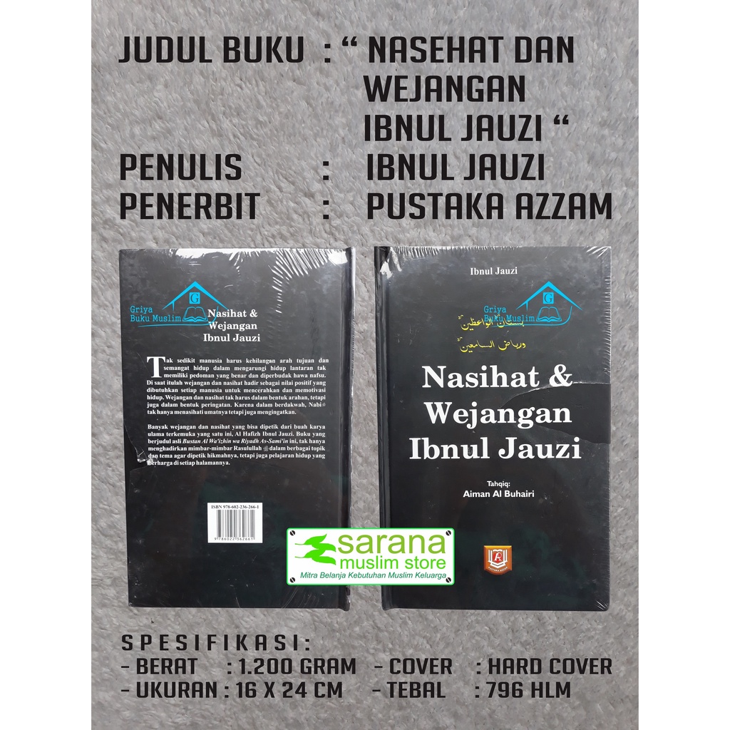 Buku Nasihat Dan Wejangan Ibnul Jauzi