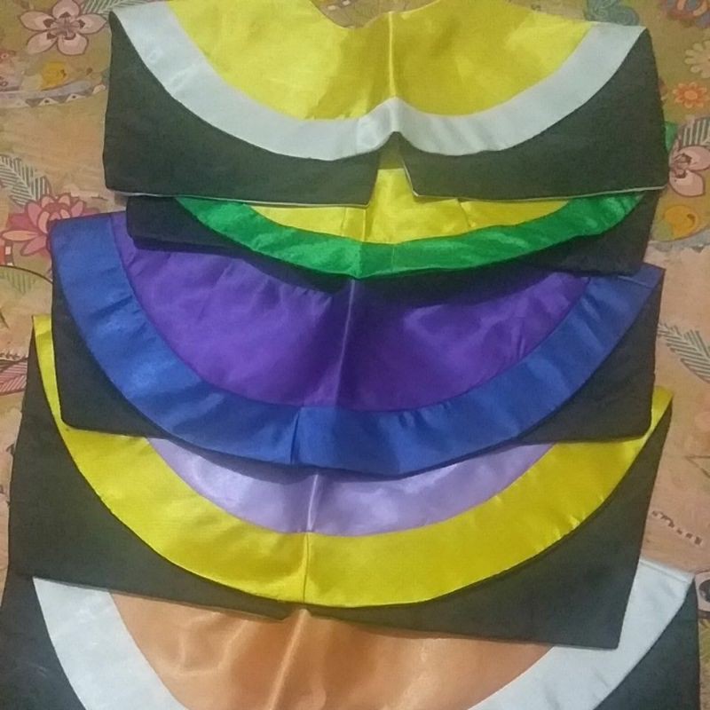 sleber wisuda kerah wisuda perlengkapan atribut wisuda