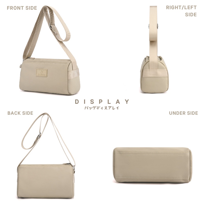 BESTPROMO COLOURFUL FOX 0427 Tas Selempang Wanita Sling Bag Wanita Shoulder Bag Wanita Bahan Anti